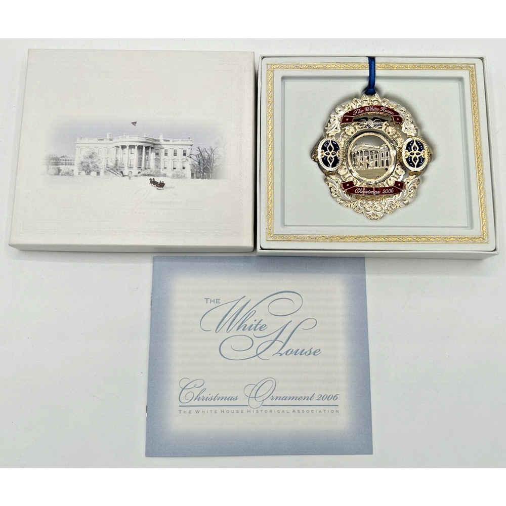 2006 The White House Historical Association Christmas Ornament NEW SKU U183